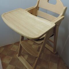 ベビー・子供用品買取販売キッズモール湘南/KATOJIハイチェア/７～６０カ月/クリーニングの画像