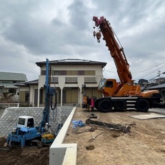 地盤改良工事、オペ、手元！急募‼︎の画像