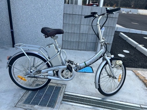 アルザン折りたたみ電動アシスト自転車 22インチ