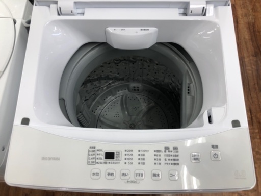 アイリスオーヤマ IRIS OHYAMA 6.0kg 全自動洗濯機 IAW-T603WL 2020年製