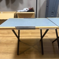 キャンプテーブル　2つセット