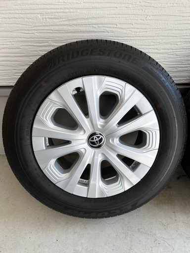 バリ山　50プリウス　後期　純正ホイール　15インチ　タイヤセット