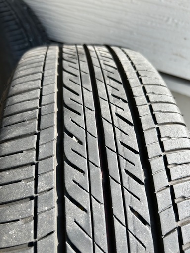 バリ山　50プリウス　後期　純正ホイール　15インチ　タイヤセット