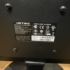 【ジャンク】PCモニター　Hanns•Gの画像
