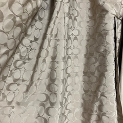 3/26迄「COACH 」ベージュ トレンチコートの画像