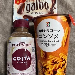 おやつセット コスタコーヒー カリカリコーン ガルボ