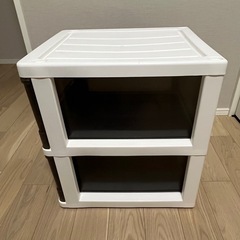 収納ボックス(2段構造)の画像