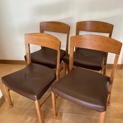 カリモク　ダイニングチェア4脚　CT52