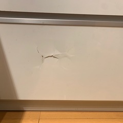 食器棚 レンジ台 キッチンボード レンジボード 鏡面ホワイトの画像