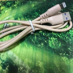 iPhone充電ケーブル