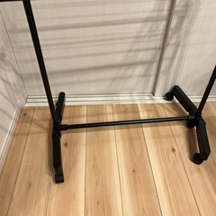 ニトリ　部屋干し　ハンガーラックの画像