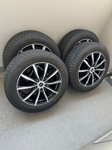 【大幅値下】アルミホイール付スタッドレス
タイヤ