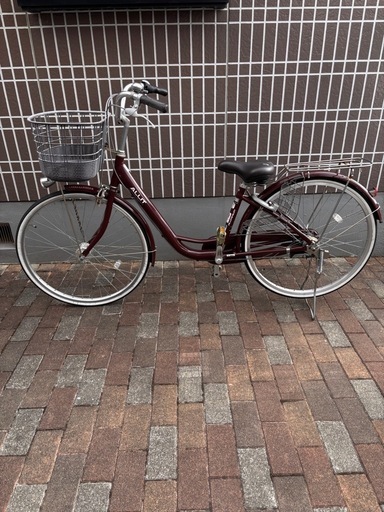 【受付終了】シティサイクル 26インチ 3段変速