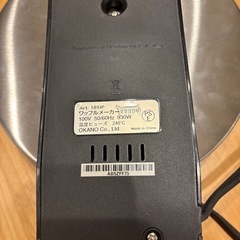 【調理家電】クロア　ワッフルメーカー　189JP　ハート型ワッフルメーカー　説明書&レシピ付き　の画像