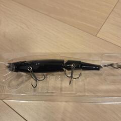 JACKALL　ジャッカル　 スリークマイキー 115　ウロコホロ弱明滅ブラックの画像