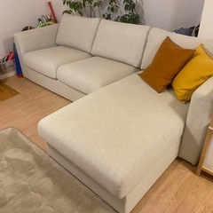 IKEA3人がけソファ