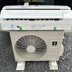 【標準工事費込み】SHARPエアコン　6畳用　2019年製