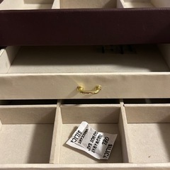 ジュエリーケース　収納グッズの画像
