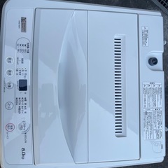 24番　美品✨2021年式6kg洗濯機❗️の画像