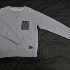 Alpha Industries トレーナー M  グレー