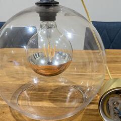 ペンダントライト　ガラスの画像