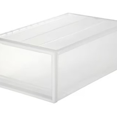 【無印・無料】ポリプロピレン　衣装ケース　3個セット