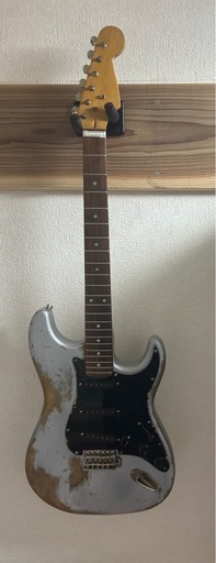 エレキギター　レリック加工