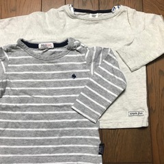 【used】95㎝　ロンT 2枚