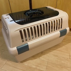 【クレート】リッチェル キャンピングキャリー ダブルドア M ブ...