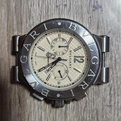 BVLGARI　腕時計　ディアゴノクロノグラフシルバー