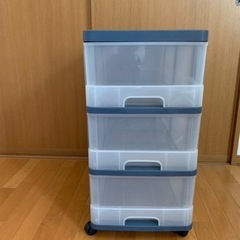 【決定しました】三段収納ケース
