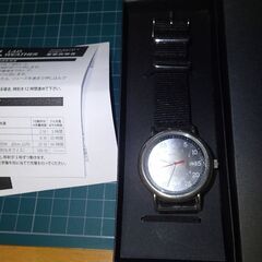 断捨離中）美品　中古）[ラドウェザー] 腕時計 メンズ 電池不要ソーラー ミリタリーウォッチ メンズ レディース 時計 (ブラック×ブラック)の画像