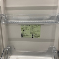 🎉新生活応援🎉TWINBIRD HR-E911 ツインバード ノンフロン 2ドア 冷凍 冷蔵庫 110L 2019年 ホワイト 家電製品 中古品の画像