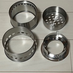 🌟最終お値下げ🌟　近日中にお取り引き希望【現状渡し】コンパクト　焚火ストーブ　の画像
