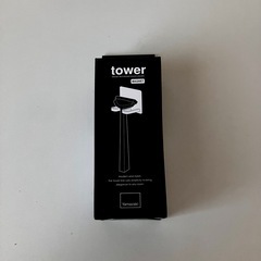 【新品・未使用】tower マグネットバスルームシェーバーホルダー