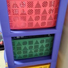 収納箱（おもちゃ箱）お話中のため受付停止します。の画像