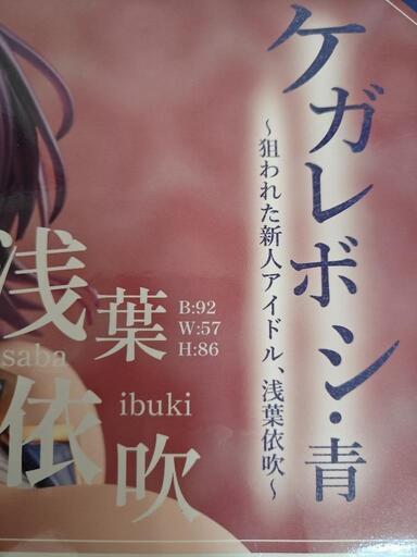 クレイラドール　浅葉 依吹 -ケガレボシ・青　フィギュア