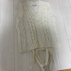 【難あり】ZARA ベスト　セーター　ニット