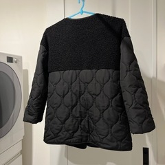 コート　黒　の画像