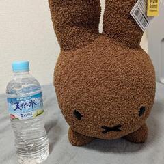 タイトー限定　ブルーナアニマル　特大サイズぬいぐるみ　うさぎ　モコモコブラウンの画像