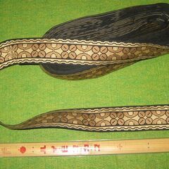【取引完了】こみちの手芸用品(茶色のリボン)♪の画像