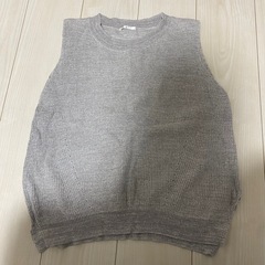 薄手　ベスト　ニット