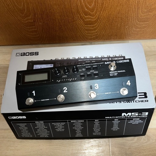 エフェクター BOSS MS-3