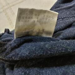 長袖ネイビーTシャツ80サイズの画像