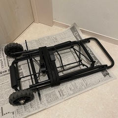 【お譲り先決定】折りたたみキャリーカートの画像
