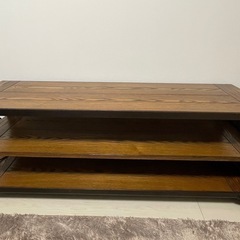 TVボード　ローボード　収納　40×120×高さ45cm　の画像