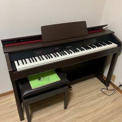 CASIO セルビアーノ AP-450電子ピアノ 2012年製 イス付き