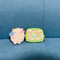 すみっこぐらし　マスコットポーチセット