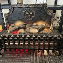 入手困難DIMPLEX 中世ヨーロッパ 西洋風 電気暖炉 アンテ...