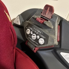【丸洗い済】Aprica チャイルドシート フラディア　ファディアチェリーの画像